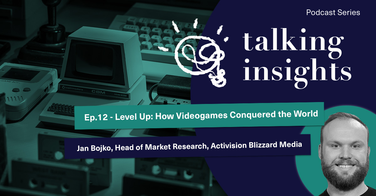 Podcast sobre insights con el director de investigación de mercado de Activision Blizzard Media